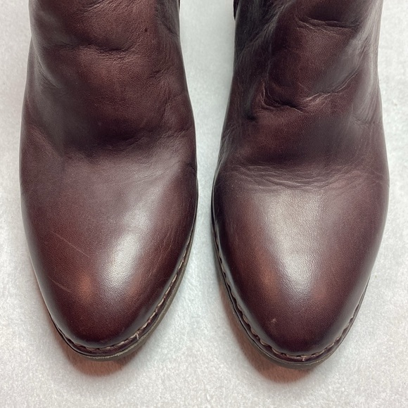 Pldm by Palladium brown leather ankle boots with block heel size 41 - Picture 2 of 8